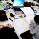 Illustrazioni in fase di studio