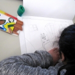 Illustrazioni in fase di studio