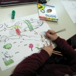 Illustrazioni in fase di studio