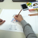 Illustrazioni in fase di studio