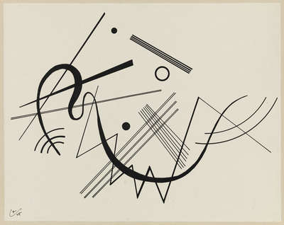 Wassily Wasilyevich Kandinsky "Diagram 17" - 1926